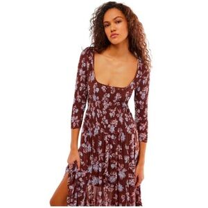 NWT Free People It’s Fate Midi Dress
